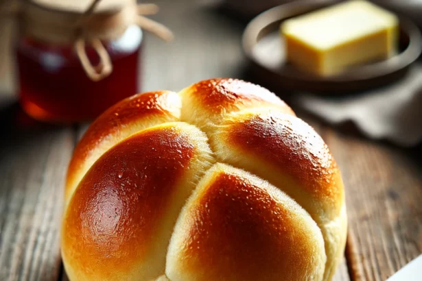Recette de la brioche maison, moelleuse et dorée, cuite rapidement au Airfryer pour un petit-déjeuner gourmand.