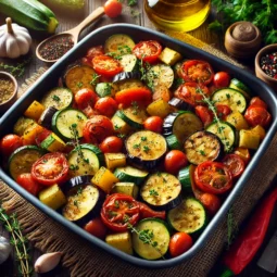 Découvrez la recette de la ratatouille au Airfryer, un plat méditerranéen sain et rapide à préparer. Suivez nos conseils et astuces pour une ratatouille parfaite et savoureuse.