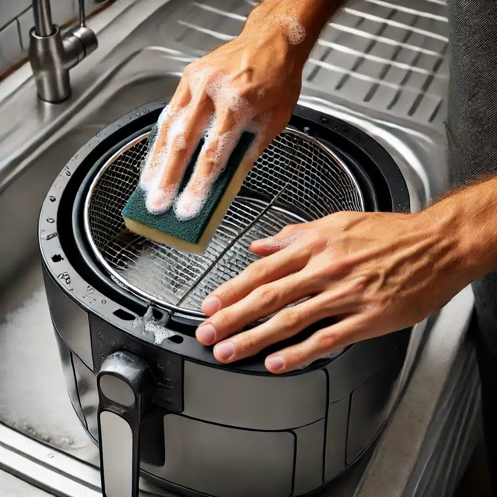 Le guide ultime du nettoyage de l'airfryer après chaque repas et un entretien en profondeur. Polonger la vie de votre friteuse à air. ✨