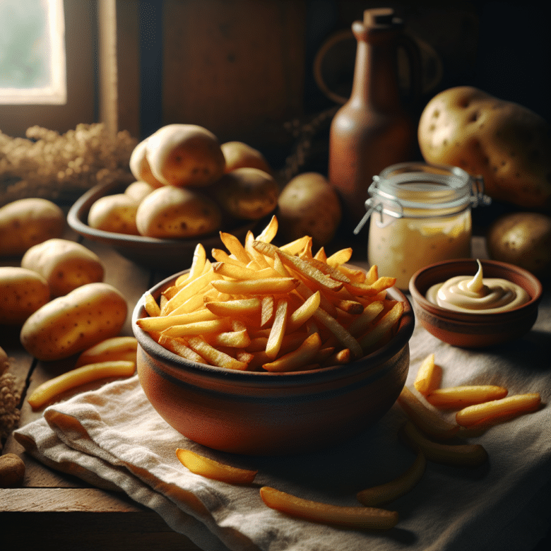 Recette de frite maison au airfryer : croustillantes, légères et savoureuses. Apprenez à préparer des frites parfaites avec peu d'huile. Un délice sain et rapide !