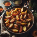 Découvrez une recette de pommes de terre rôties au Airfryer croustillantes et savoureuses. Un accompagnement facile et rapide pour vos repas.