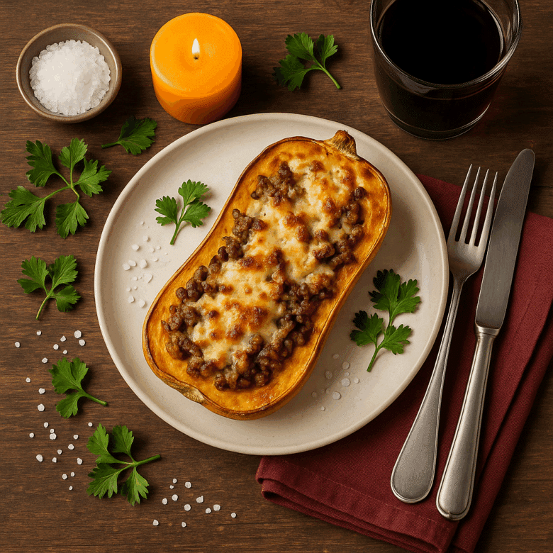 Découvrez notre recette de butternut farcie au Airfryer : savoureuse, rapide et saine. Un plat d'automne réconfortant et facile à préparer.