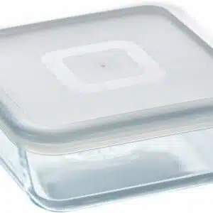 Plat Pyrex Cook & Freeze : verre résistant, couvercle pratique, idéal cuisson, congélation et airfryer. Parfait au quotidien.