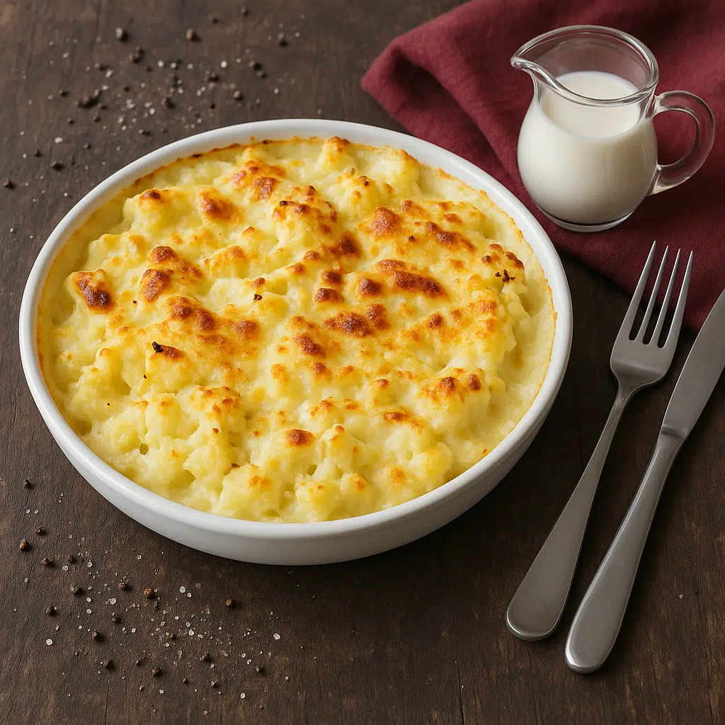 Éveillez vos souvenirs avec la recette du gratin de chou fleur au Airfryer. Simple et rapide pour des moments de partage.