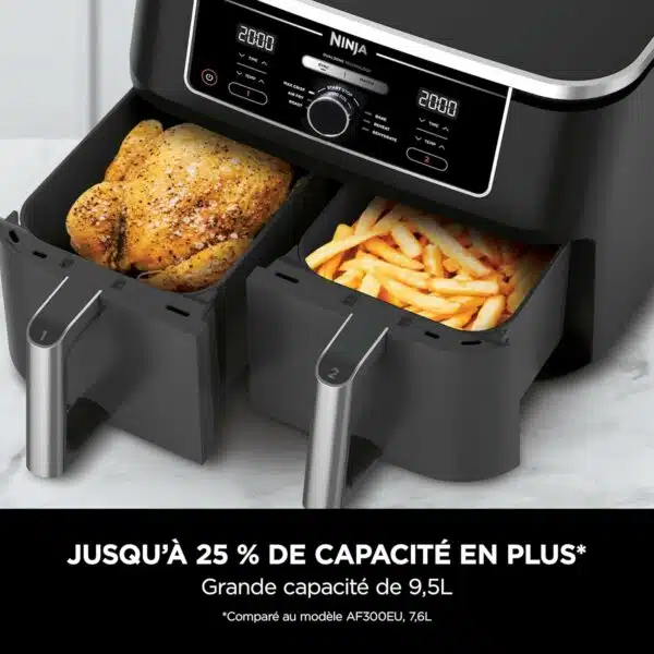 Ninja - Airfryer Dual zone MAX de 9,5 L AF400EU – Image 5