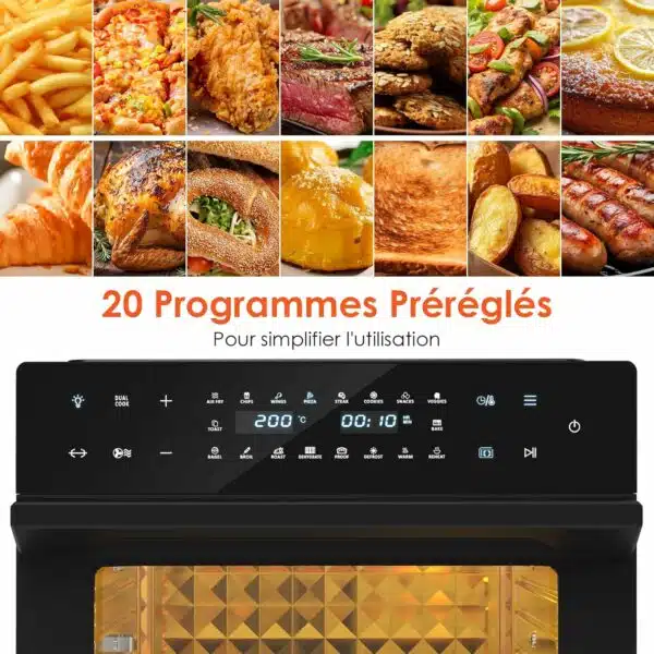 LLIVEKIT - Airfryer de 30L B0D9GRHLV7 – Image 2
