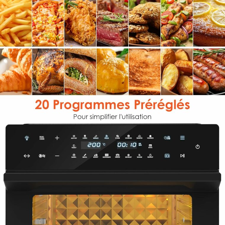 LLIVEKIT - Airfryer de 30L B0D9GRHLV7 – Image 2