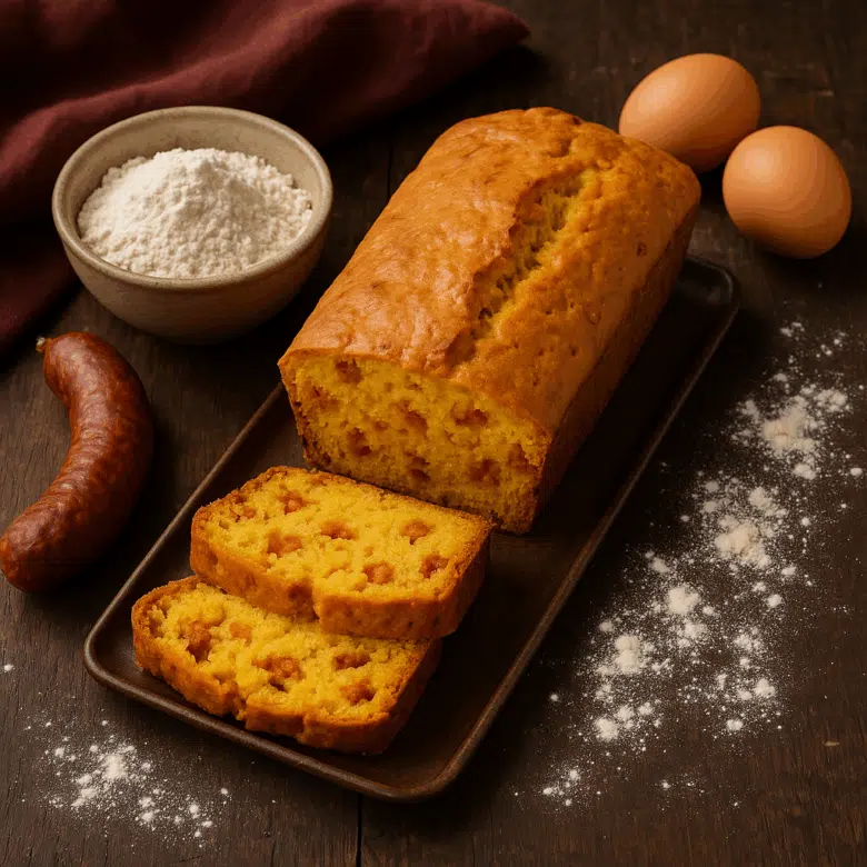 Craquez pour la recette du cake au chorizo au airfryer : moelleux, savoureux et prêt en quelques minutes avec l’Airfryer.
